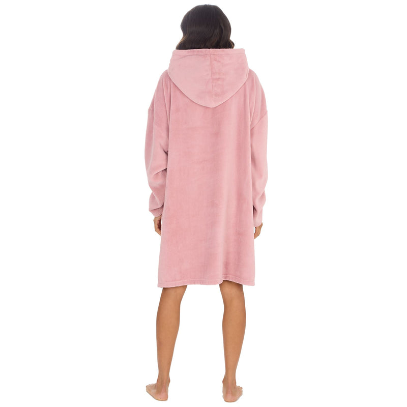 Huggable Adults Plain Oversized Fleece Hoodie