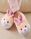 Loungeable Womens Pink Bunny Slippers