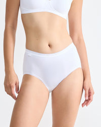 Sloggi Womens Basic+ Cotton Midi Brief