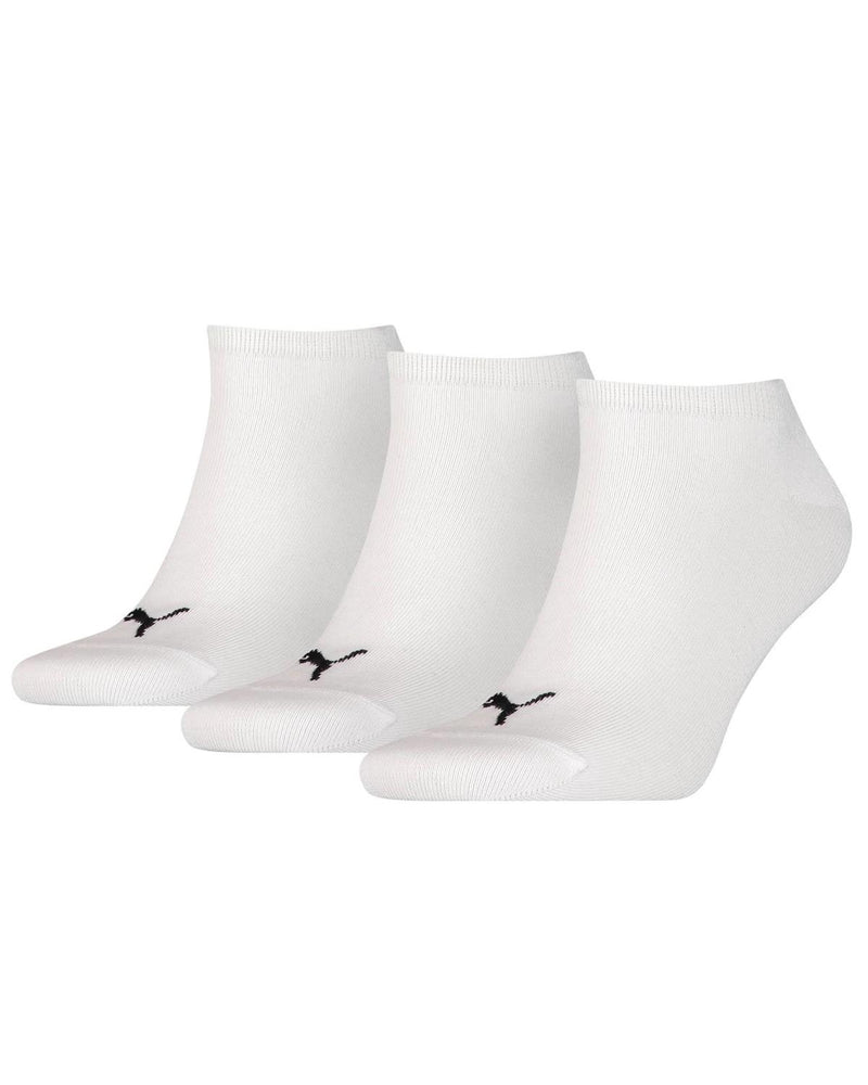 Puma Unisex 3 Pack Cotton Sneaker Socks