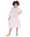 Red Melon Girls Oversized Sleep T-Shirt