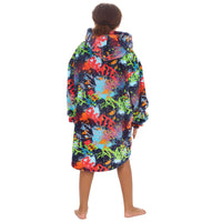 Huggable Kids Graffiti Oversized Snuggle Hoodie