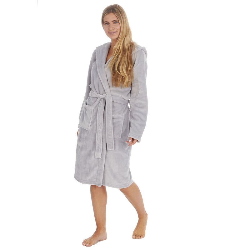 Forever Dreaming Womens Hooded Dressing Gown