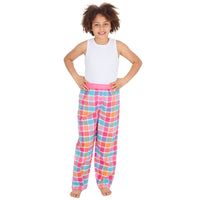 Forever Dreaming Girls Check Lounge Pants