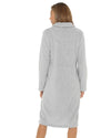 Undercover Womens Waffle Fleece Zip Dressing Gown