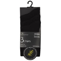 6 Pairs Kids Bamboo Ankle Socks