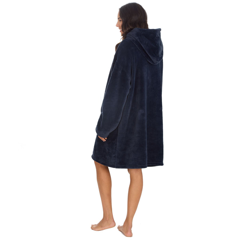 Huggable Adults Plain Oversized Fleece Hoodie