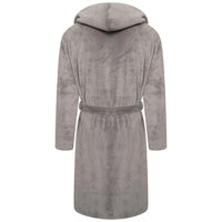 Loungeable Mens Fleece Hooded Dressing Gown