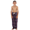 Cargo Bay Boys Polished Fleece Check Lounge Pants