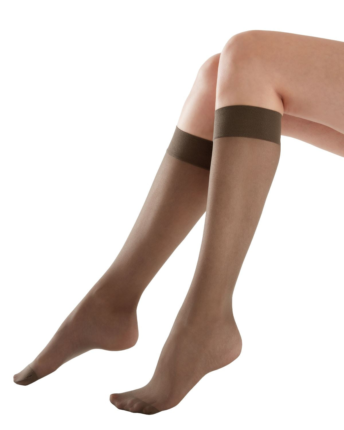 Pretty Polly Womens 3 Pack Comfort Top Knee Highs