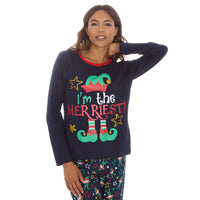 Womens Elf Christmas Pyjamas