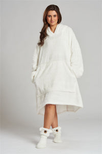 Loungeable Womens Polar Bear Snuggle Hoodie