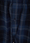 Walker Reid Mens Brushed Cotton Check Tailored Pyjamas