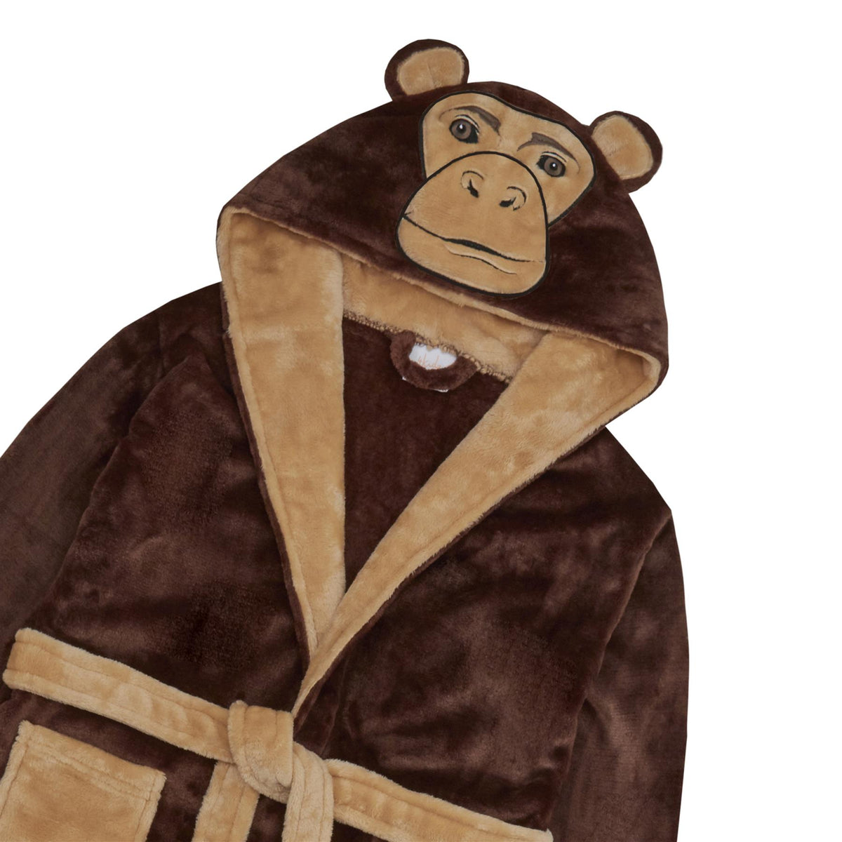 Boys Monkey Dressing Gown