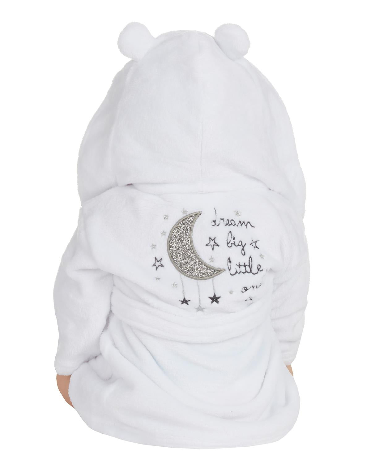 Babytown Dream Big Embroidered Fleece Dressing Gown