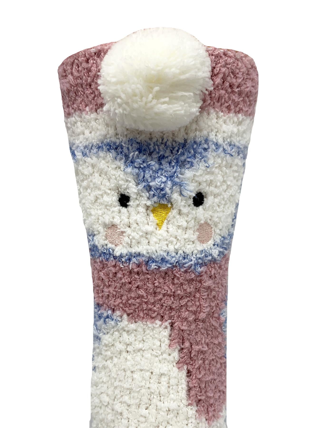 Bramble Womens Penguin Fluffy Socks Gift Box