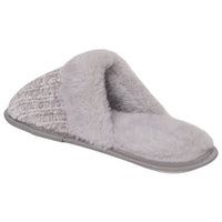 Loungeable Womens Chenille Knitted Slippers