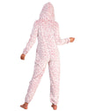 Loungeable Womens Pink Leopard Onesie