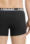 HEAD Mens 2 Pack Cotton Boxer Shorts