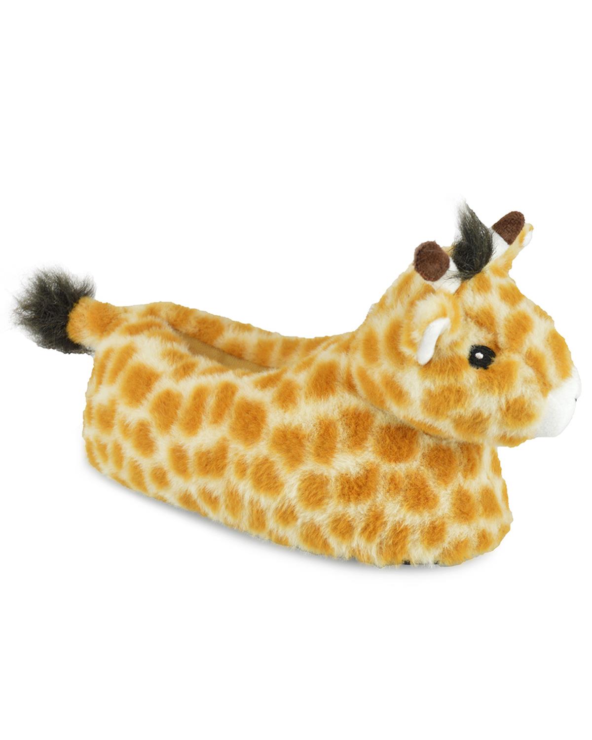 SlumberzzZ Womens Novelty Giraffe Slippers