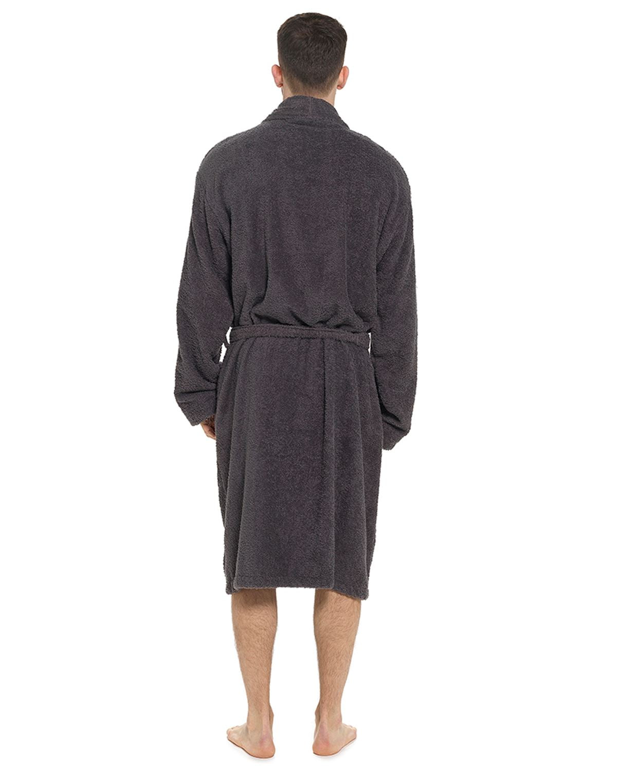 Tom Franks Mens Cotton Towelling Bathrobe