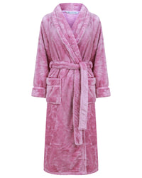 Slenderella Womens Luxury Flannel Fleece 48" Robe