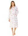 La Marquise Womens Wallflower Woven Robe