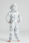 Kids Grey Penguin Onesie