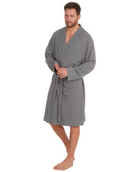 Mens Jersey Lightweight Dressing Gown