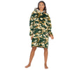 Huggable Adults Green Camo Snuggle Hoodie