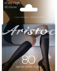 Aristoc Womens 80 Denier Opaque Knee Highs