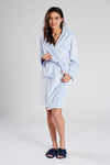 Loungeable Womens Moon & Star Print Dressing Gown