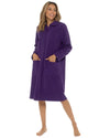 Undercover Womens Zip Fleece Dressing Gown