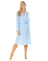 La Marquise Womens Cotton Dots Robe