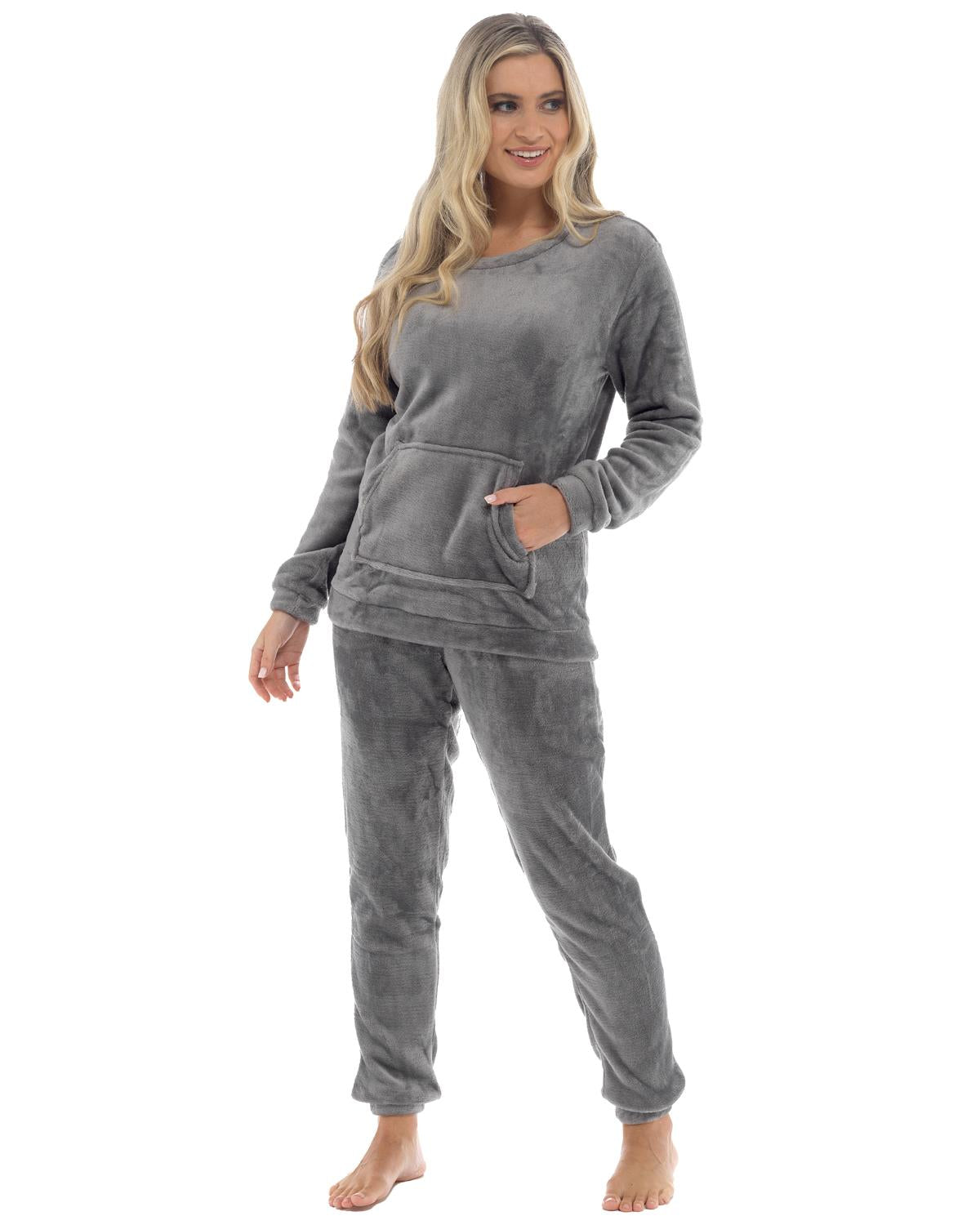 Womens Polished Fleece Pyjamas