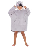 Huggable Kids Oversized Animal Snuggle Hoodie