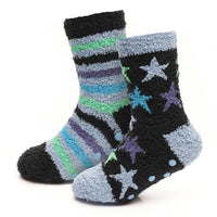 4 Pairs Boys Stars & Stripes Cosy Socks