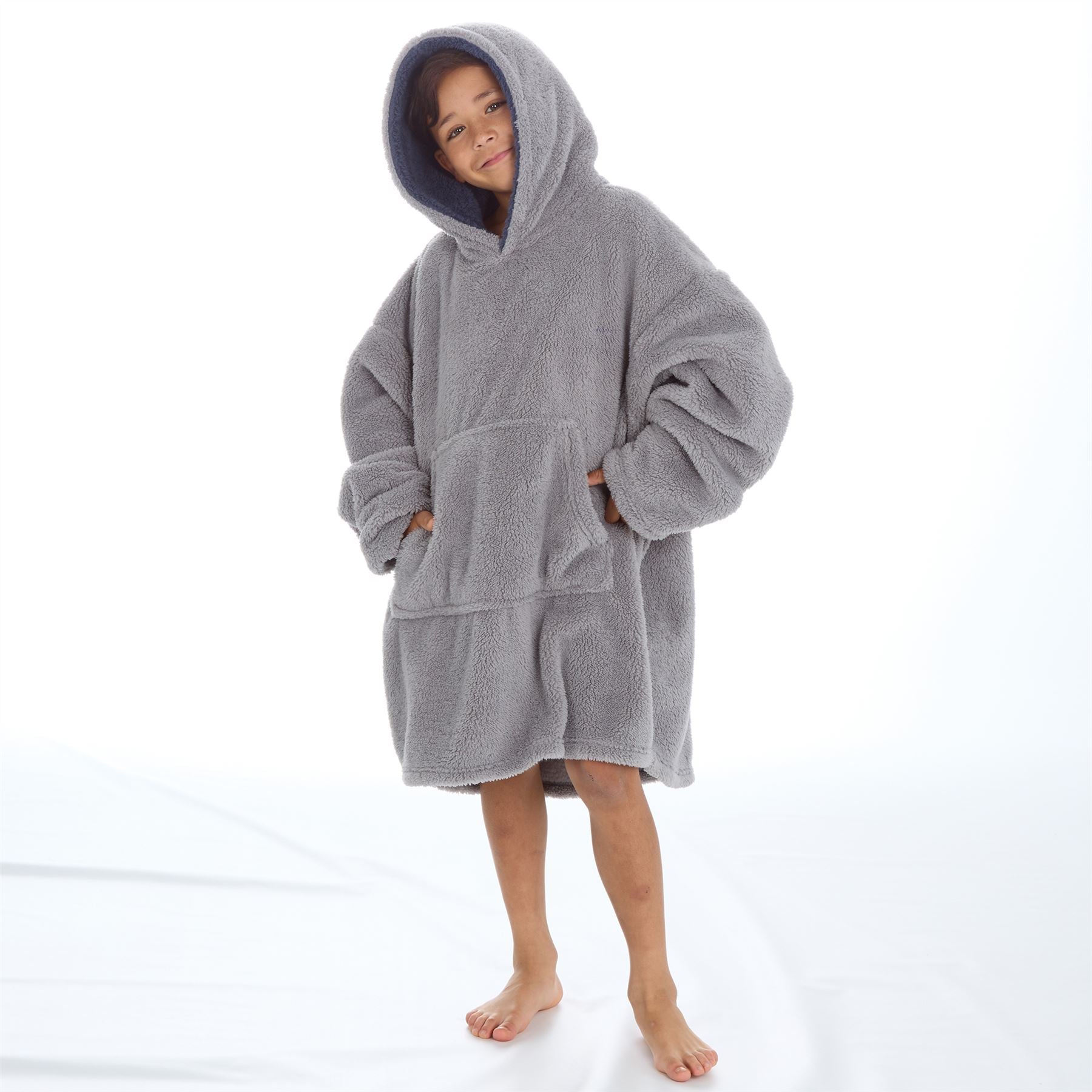 Huggable Boys Snuggle Fleece Oversized Hoodie