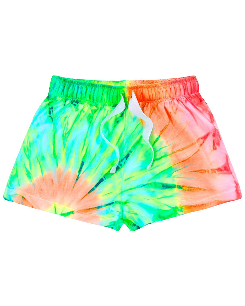 Girls Bright Good Vibes Tie Dye Pyjamas