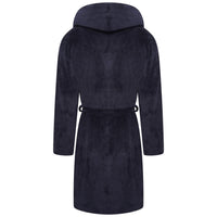 Loungeable Mens Fleece Hooded Dressing Gown