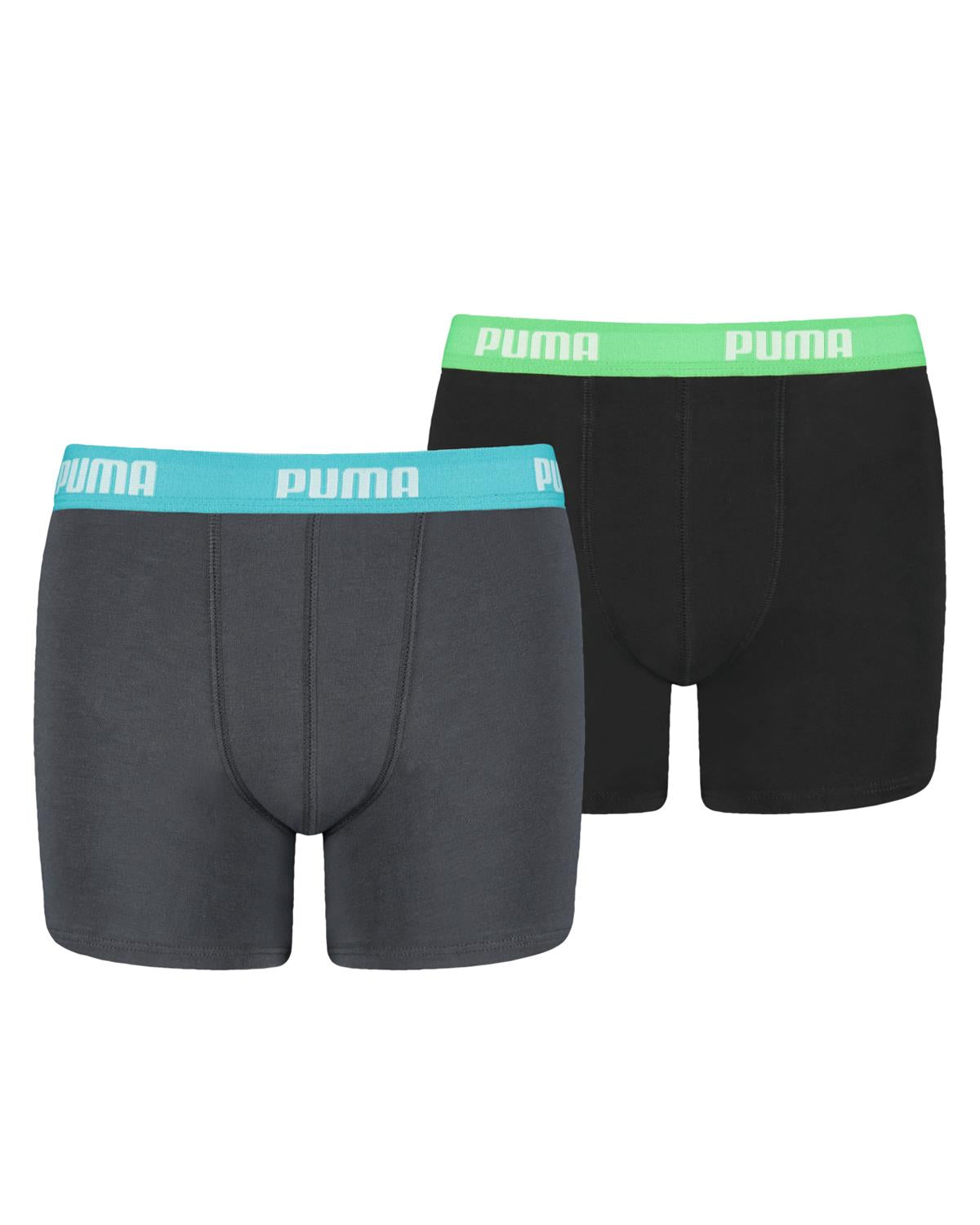 Puma Boys 2 Pack Cotton Basic Boxer Short