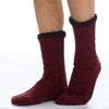 Pierre Roche Mens Sherpa Lined Lounge Socks