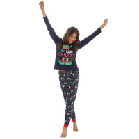 Womens Elf Christmas Pyjamas