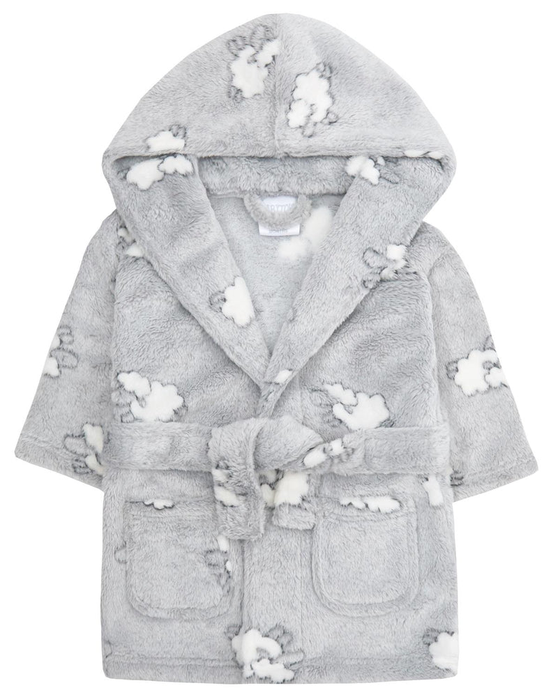 Babytown Lamb Print Fleece Dressing Gown