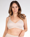 Naturana Womens Wireless Elasticup Bra