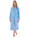 Slenderella Womens 46" Mini Waffle Dressing Gown