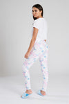 Loungeable Womens Pastel Tie Dye Pyjamas