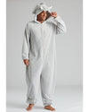 Loungeable Mens Waffle Elephant Onesie