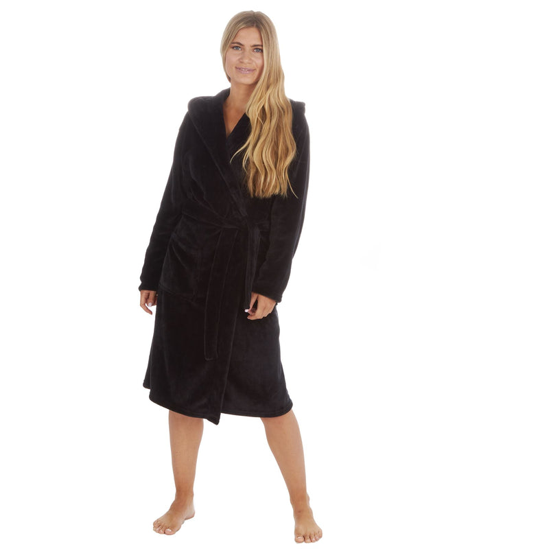 Forever Dreaming Womens Hooded Dressing Gown