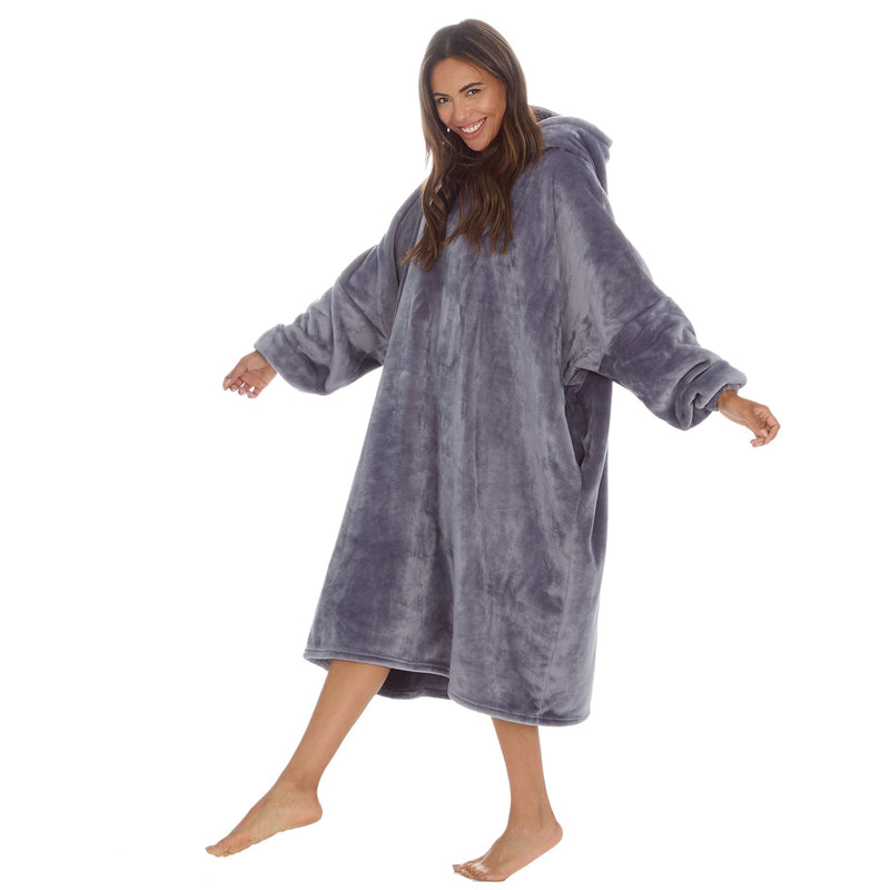 Huggable Womens Long Snuggle Hoodie